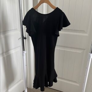 Black Ruffle Dress
